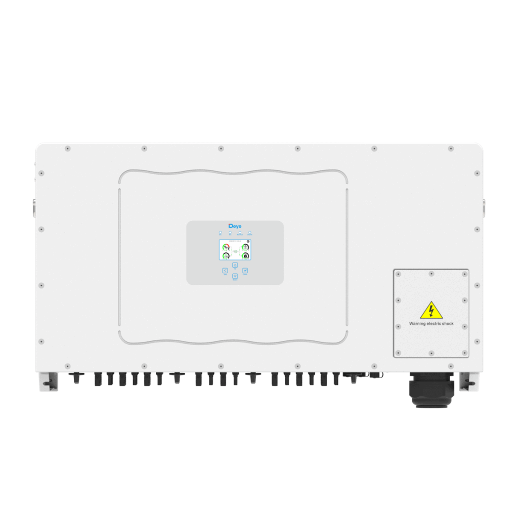 Мережевий інвертор Deye SUN-125K-G01P3-EU-AM8 125 кВт, 3 фази, 8 MPPT