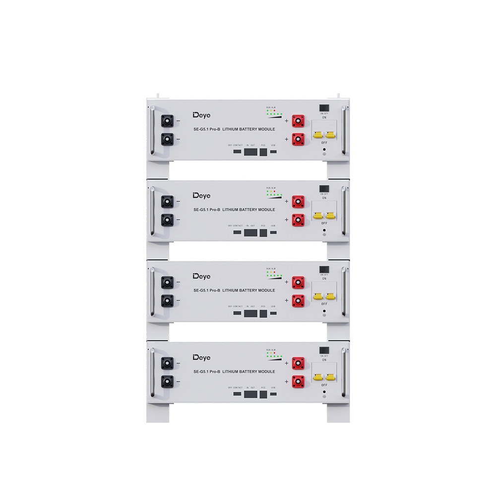 Акумулятор Deye SE-G5.1 Pro-B LiFePO4 51,2 В, 5,12 кВт·год
